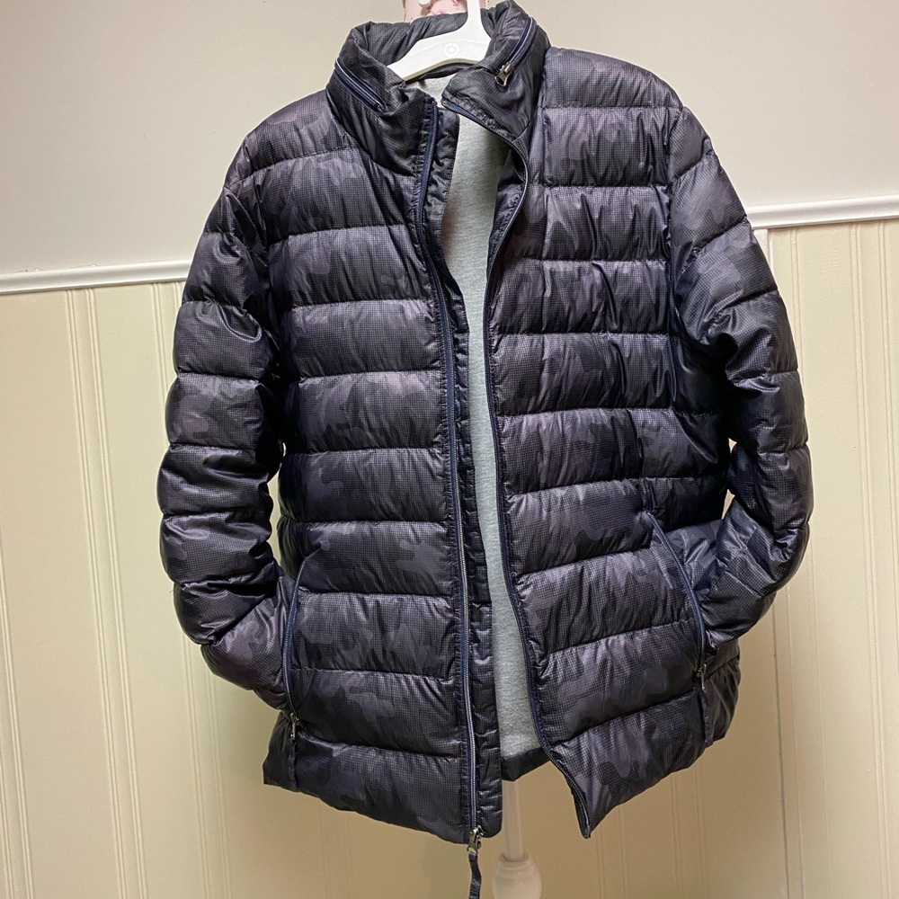 SAKS FIFTH AVENUE Down Puffer Jacket Mens Size M
